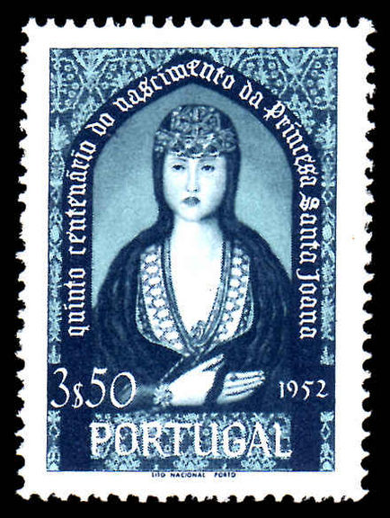 Portugal 1953 3E50 Princess St Joan unmounted mint.