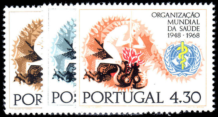 Portugal 1968 World Health Organization unmounted mint.