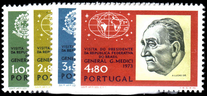 Portugal 1973 President Medici unmounted mint.