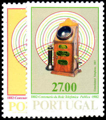 Portugal 1982 Centenary of Public Telephone unmounted mint.
