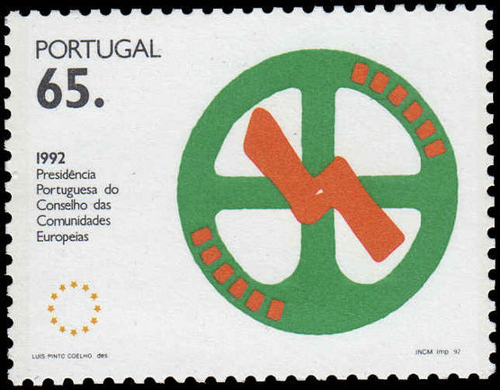 Portugal 1992 Portuguese Presidency of European Community unmounted mint.