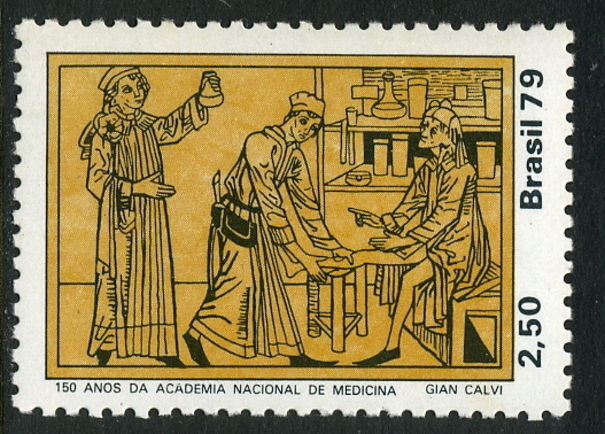 Brazil 1979 National Academy of Medicine unmounted mint.