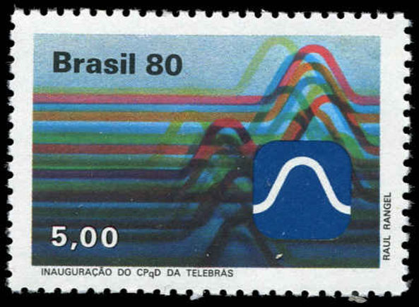 Brazil 1980 Telecom Research Centre unmounted mint.