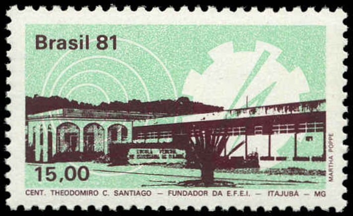 Brazil 1981 Theodormio Carneiro Santiago unmounted mint.