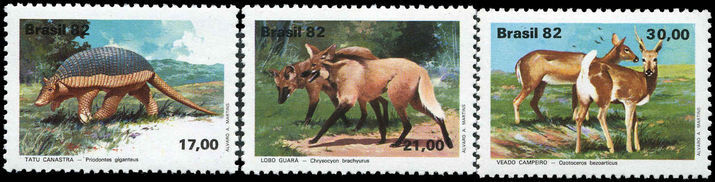 Brazil 1982 Animals unmounted mint.