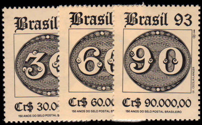 Brazil 1993 Stamp Centenary unmounted mint.