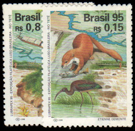 Brazil 1995 Animals unmounted mint.