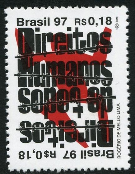 Brazil 1997 Human Rights unmounted mint.