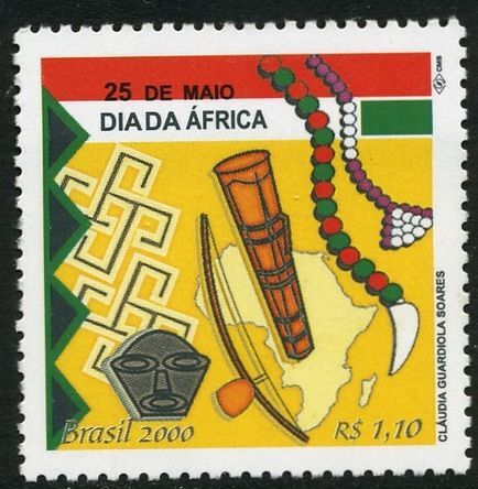 Brazil 2000 Africa Day unmounted mint.