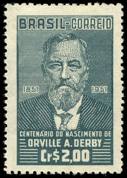 Brazil 1951 Geologist Derby unmounted mint.