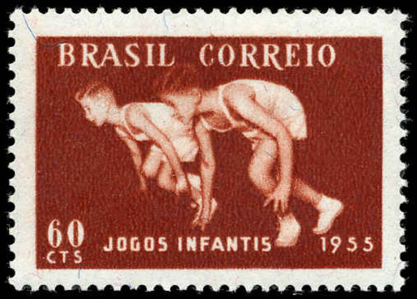 Brazil 1955 Fifth Childrens Games unmounted mint.