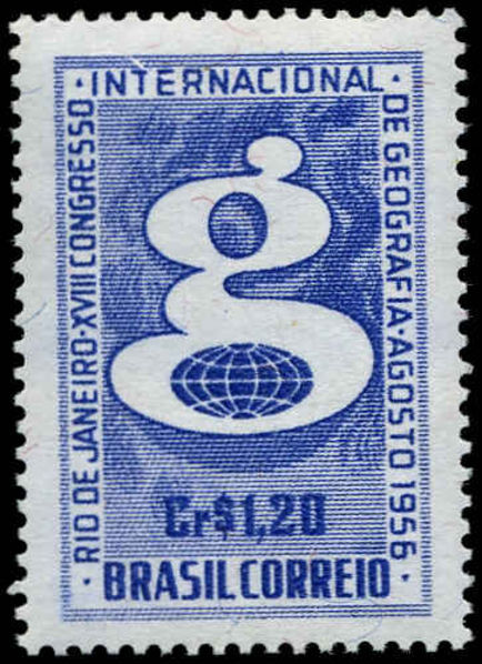 Brazil 1956 Geographical Congress unmounted mint.