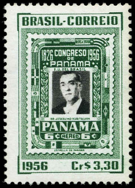Brazil 1956 Pan-Am Congress unmounted mint.