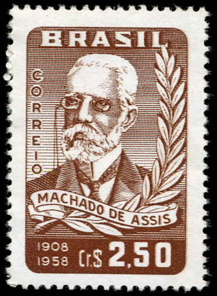 Brazil 1958 Machado De Assis unmounted mint.