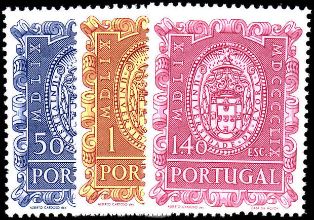 Portugal 1960 400th Anniv of Evora University unmounted mint.