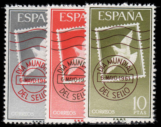 Spain 1961 World Stamp Day unmounted mint.