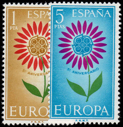 Spain 1964 Europa unmounted mint.