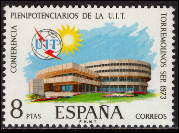 Spain 1973 ITU Conference unmounted mint.