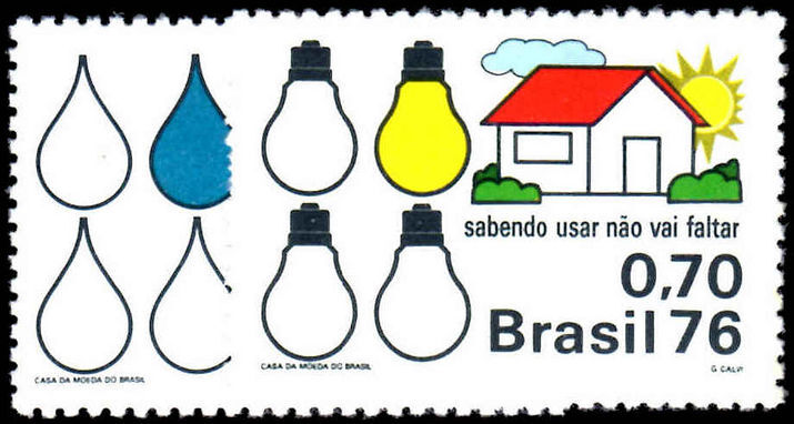 Brazil 1976 Fuel Resources unmounted mint.