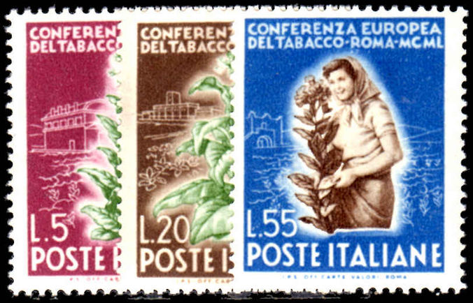 Italy 1950 Tobacco unmounted mint.
