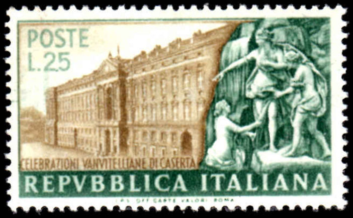 Italy 1952 Caserta Palace mint lightly hinged.