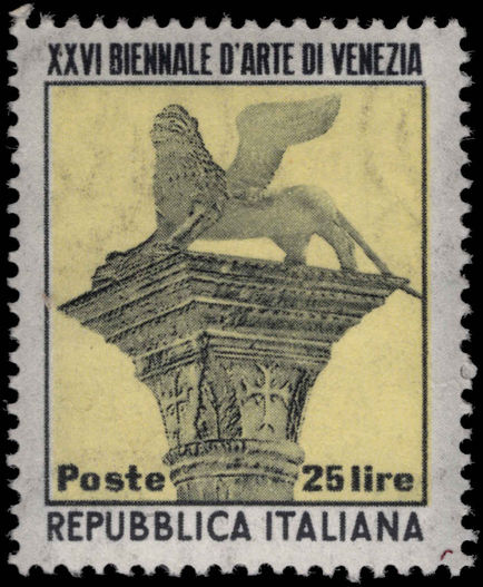 Italy 1952 Art Exhibition unmounted mint.