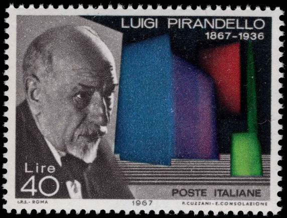 Italy 1967 Pirandello unmounted mint.