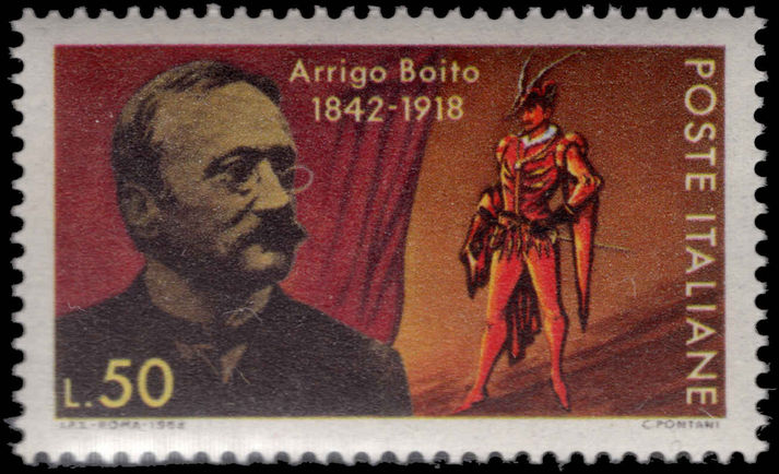 Italy 1968 Arrigo Boito unmounted mint.