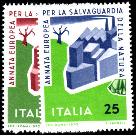 Italy 1970 Conservation Year unmounted mint.