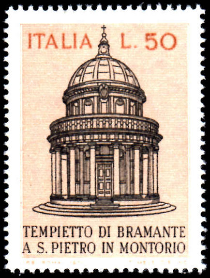 Italy 1971 Little Temple St Peters unmounted mint.
