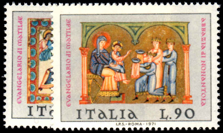 Italy 1971 Christmas unmounted mint.