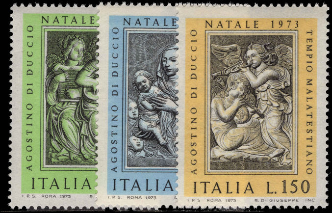 Italy 1973 Christmas unmounted mint.