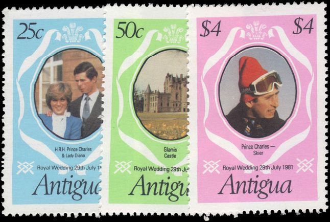 Antigua 1981 Royal Wedding unmounted mint.