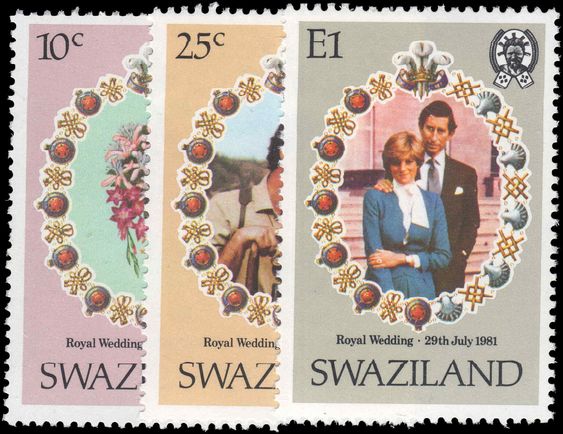 Swaziland 1981 Royal Wedding unmounted mint.