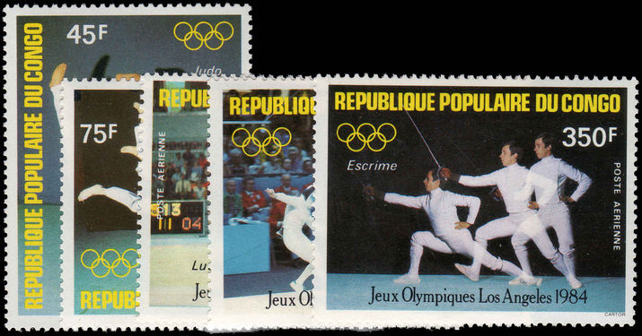 Congo Brazzaville 1984 Olympics unmounted mint.