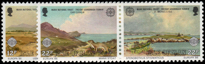Isle of Man 1986 Europa unmounted mint.
