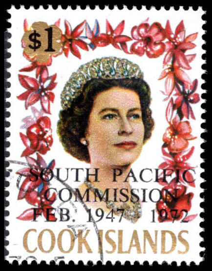 Cook Islands 1972 South Pacific Commission fine used.