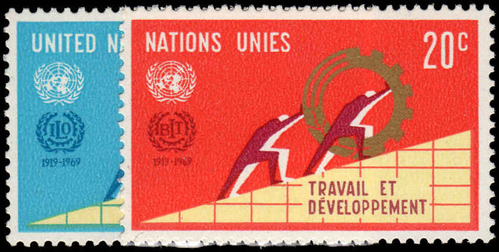 New York 1969 ILO unmounted mint.