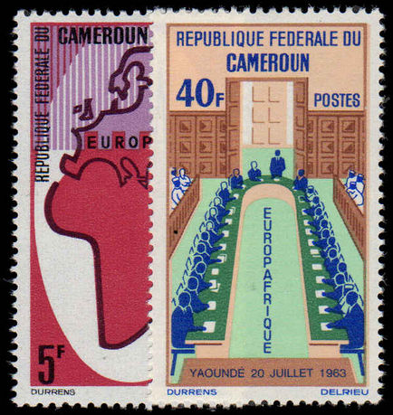 Cameroon 1965 Europafrique unmounted mint.