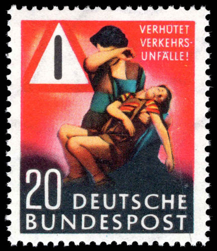 West Germany 1953 Road Safety unmounted mint.