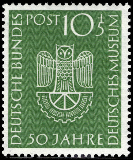 West Germany 1953 Science Museum unmounted mint.