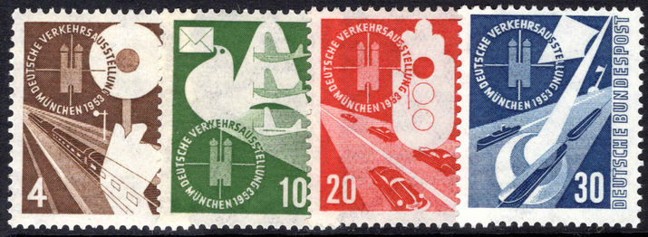 West Germany 1953 Transport Exhibition unmounted mint.