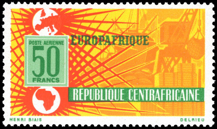 Central African Republic 1964 Europafrique unmounted mint.