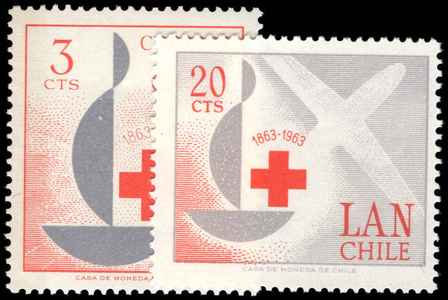 Chile 1963 Red Cross Centenary unmounted mint.