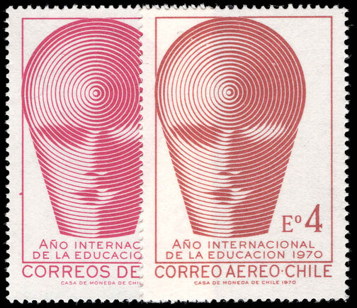 Chile 1970 International Education Year unmounted mint.