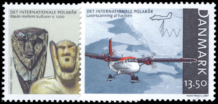 Denmark 2007 International Polar Year unmounted mint.