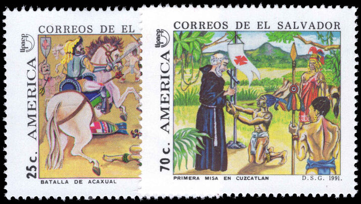 El Salvador 1991 America. Voyages of Discovery unmounted mint.