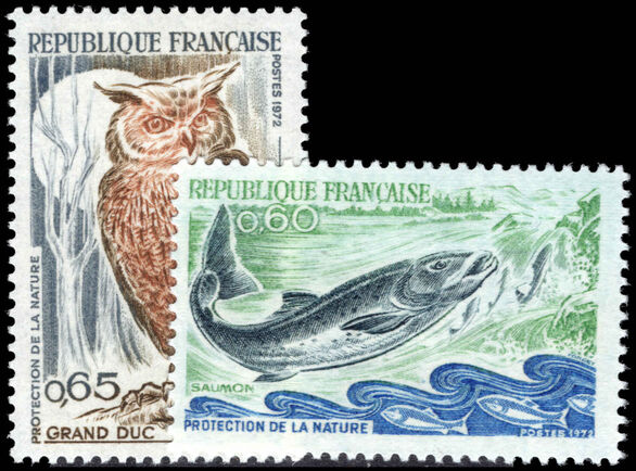 France 1972 Nature Conservation unmounted mint.