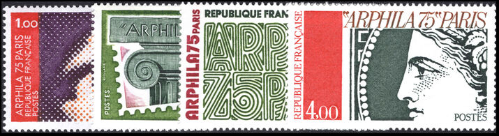 France 1975 Arphila 75 International Stamp Exhibition unmounted mint.