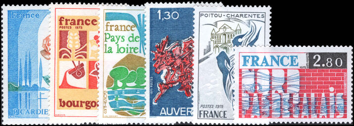 France 1975 Regions of France unmounted mint.